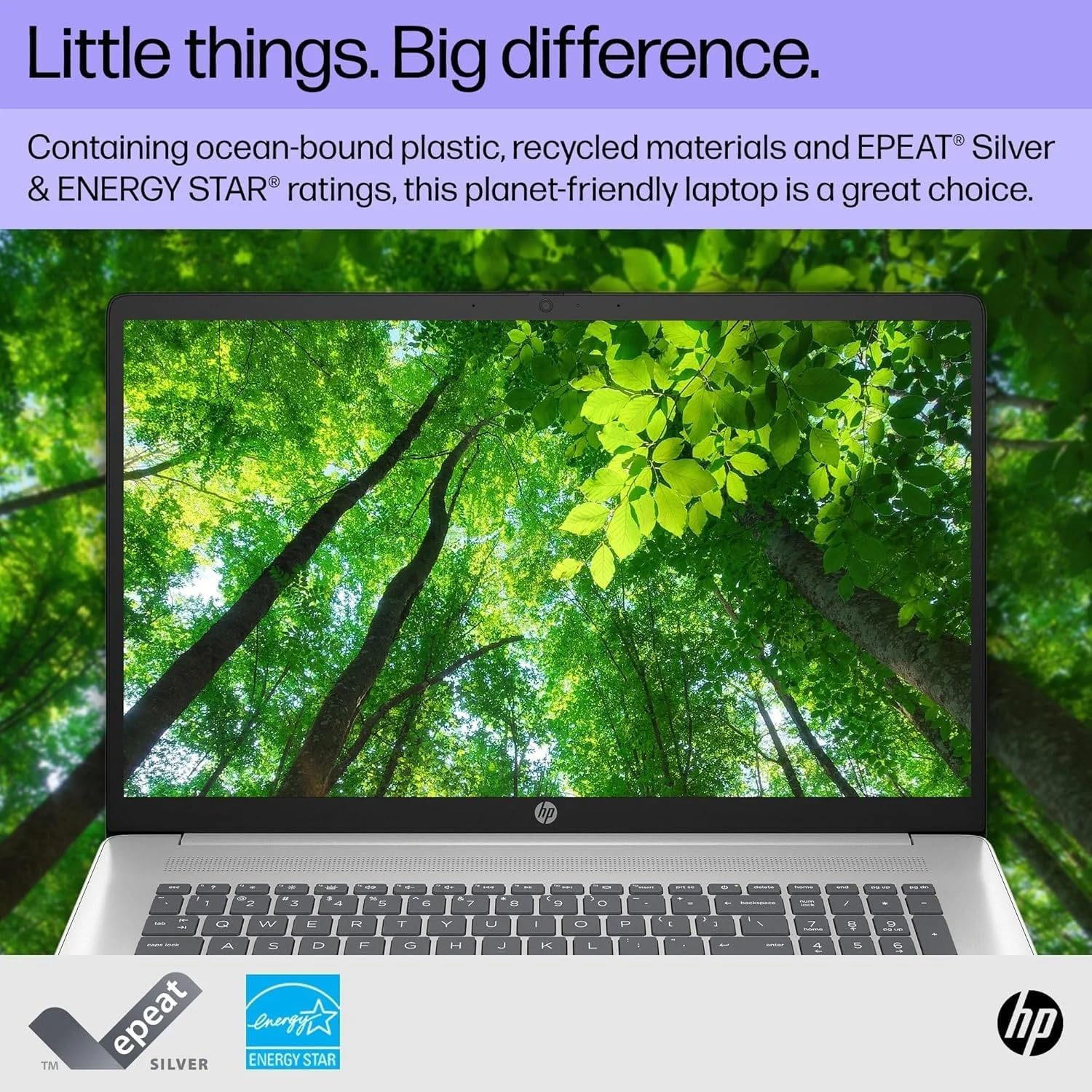 HP 17-inch Touchscreen Business Laptop - Intel Ultra 7 255U(up to 5.2 GHz), Ai Copilot, 17.3' Anti-Glare HD+, Backlit KB, Fingerprint, Win 11 Pro, Wi-Fi 6, w/Accessory(16GB DDR5 RAM, 1TB SSD)