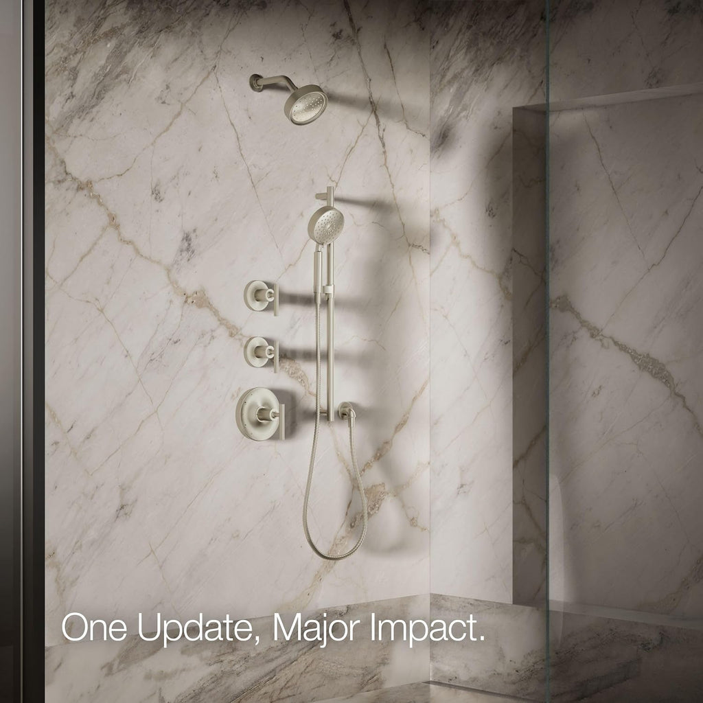 Kohler 939-G-BN Purist® Single-function showerhead, 1.75 gpm, Vibrant Brushed Nickel