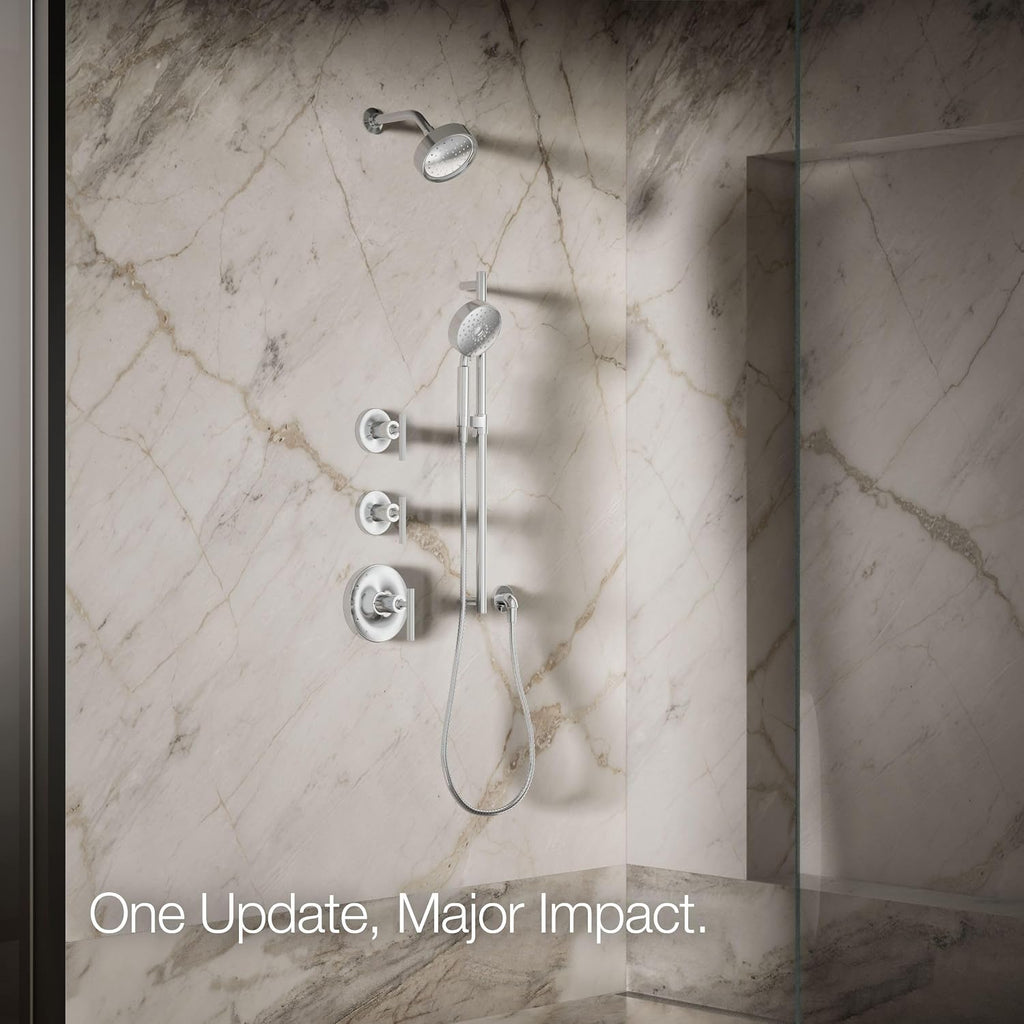 Kohler 939-G-CP Purist® Single-function showerhead, 1.75 gpm, Polished Chrome