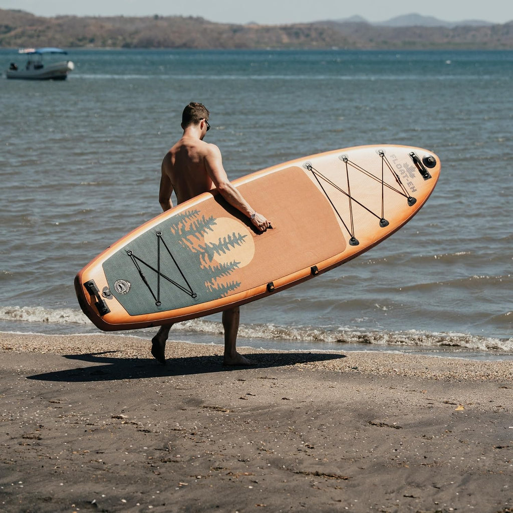 The Woodlander Board - Float-Eh Premium Inflatable 10'6 All-Around Paddle Board