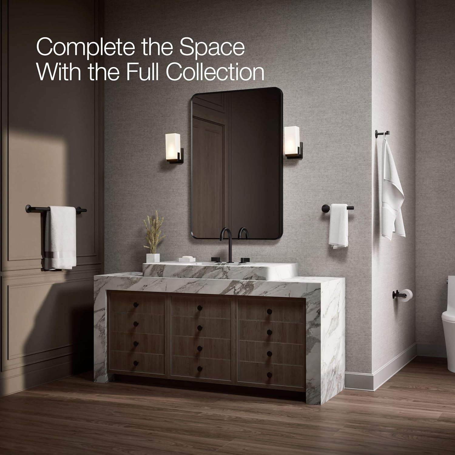 KOHLER Components™ pivoting Toilet Tissue Holder