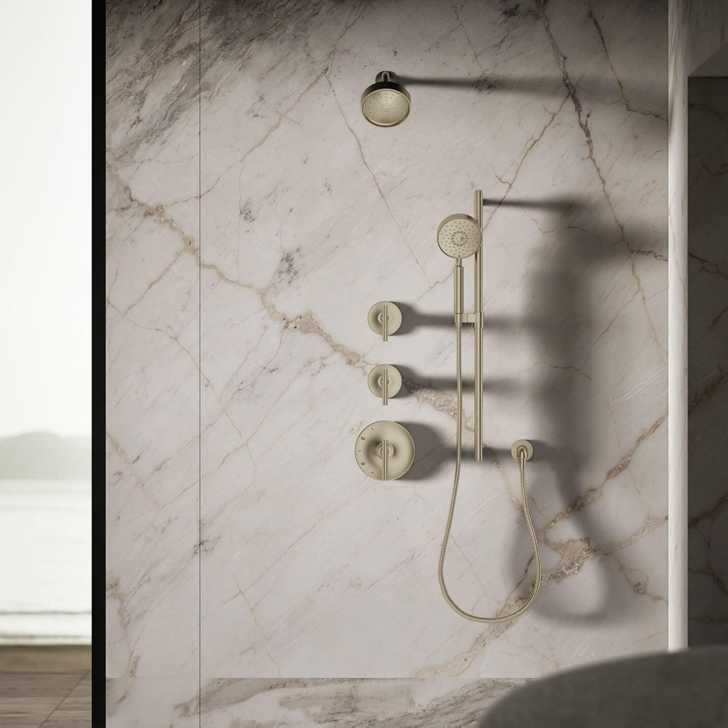 Kohler 939-G-BV Purist® Single-function showerhead, 1.75 gpm, Vibrant Brushed Bronze