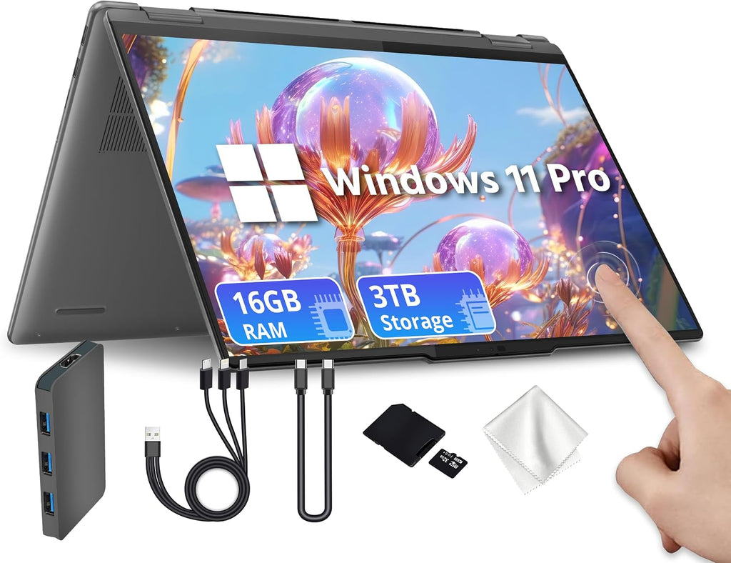 Lenovo 2022 Thinkpad T16 16' WQXGA FHD IPS 300 nits Business Laptop, Intel Core i7-1255U, 32GB RAM, 2TB SSD, Fingerprint Reader, Backlit Keyboard, Windows 11 Pro, Black, 32GB USB Card
