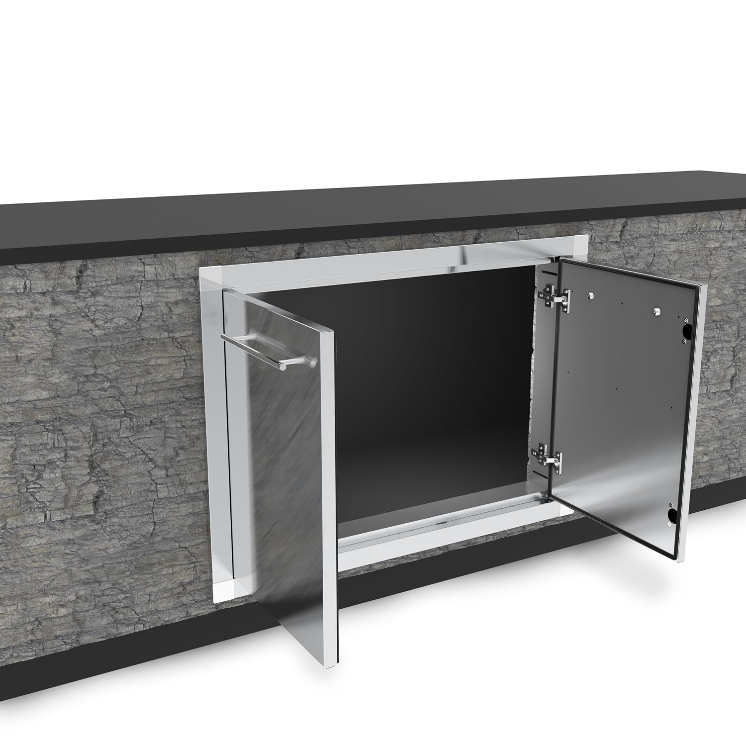 Broil King 800200 Double Door Assembly, Stainless Steel