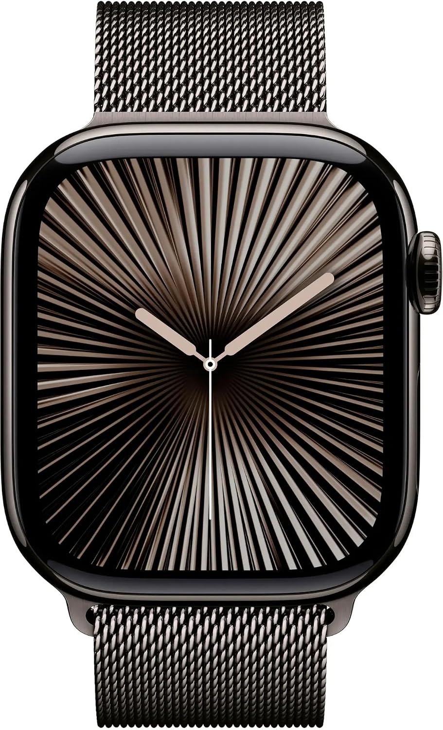 Apple Watch Series 10 [GPS + Cellular, 42mm] - Slate Titanium Case with Slate Milanese Loop, M/L, M/L (Renewed)