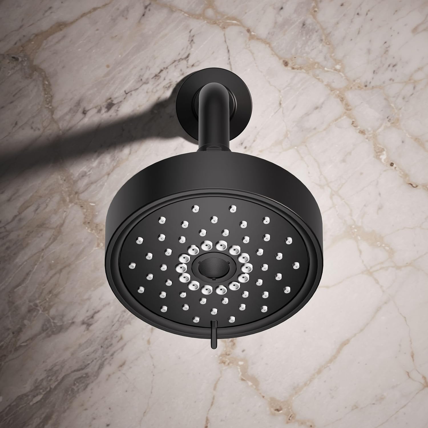 Kohler 22170-G-BL Purist® Three-function showerhead, 1.75 gpm, Matte Black