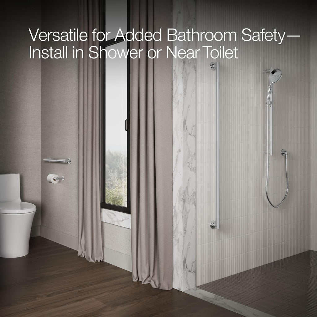 KOHLER Purist 48' Grab Bar Finish: Polished Stainless