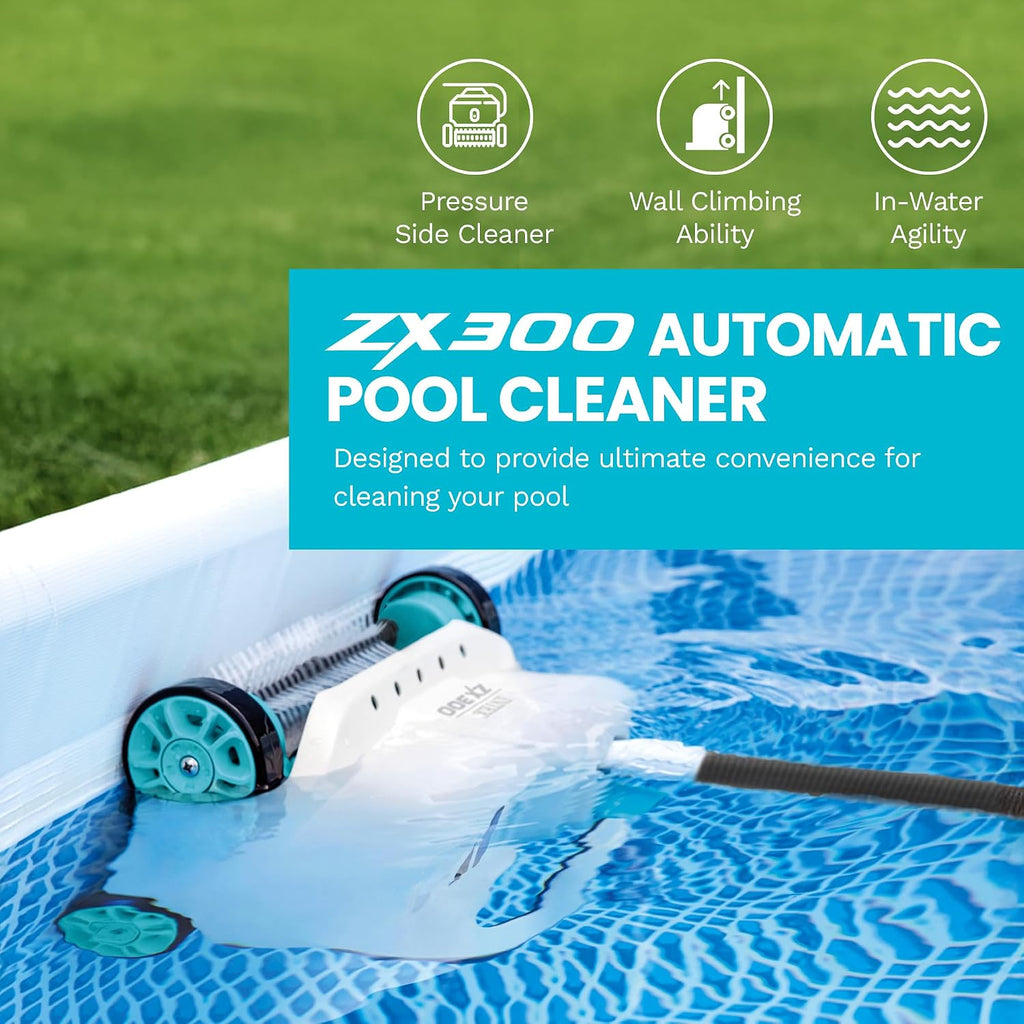 INTEX 26329EH Ultra XTR 18ft x 52in Above Ground Swimming Pool Set with Sand Filter Pump and Deluxe Automatic Vacuum Cleaner