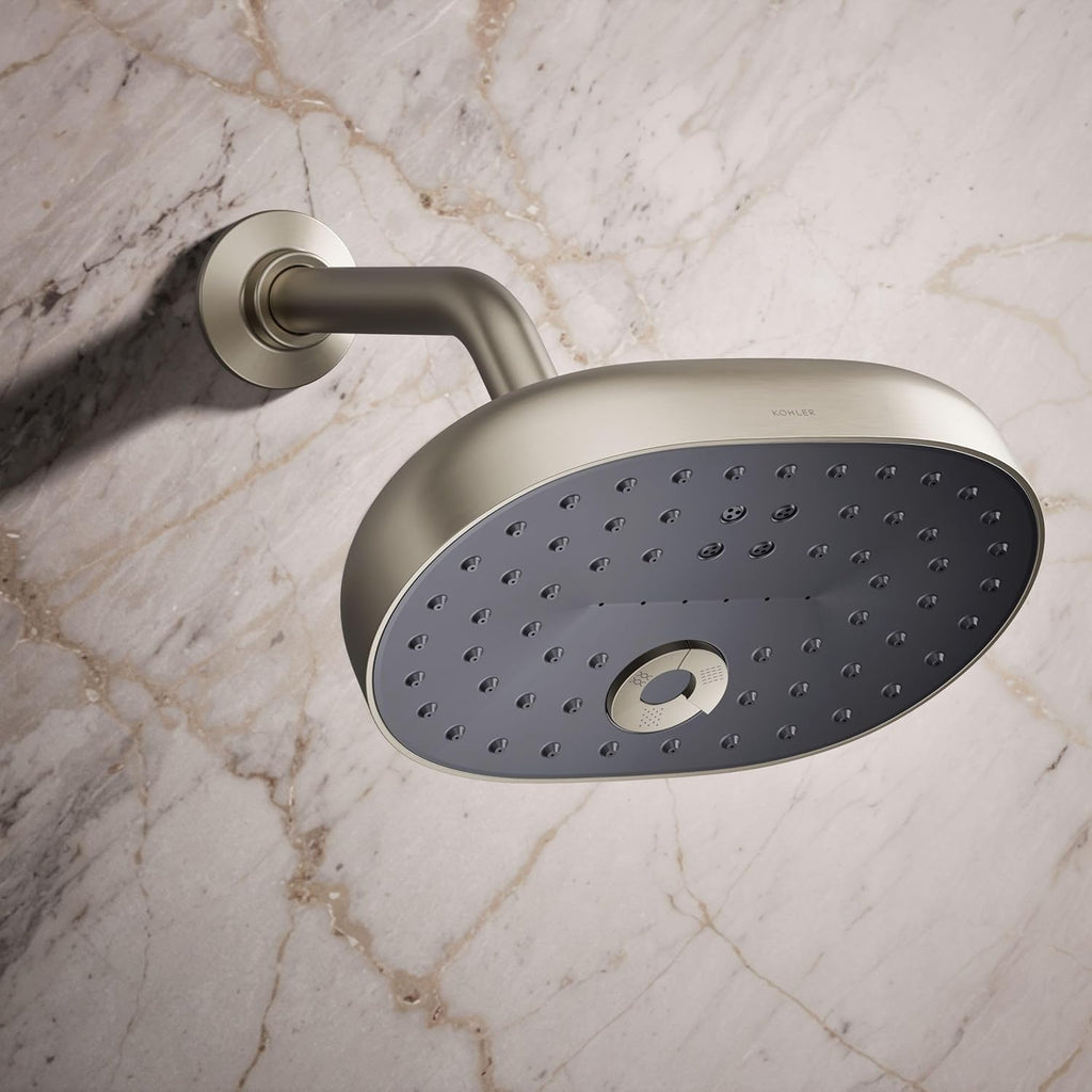 Kohler 26290-BN Statement® Three-function showerhead, 2.5 gpm, Vibrant Brushed Nickel