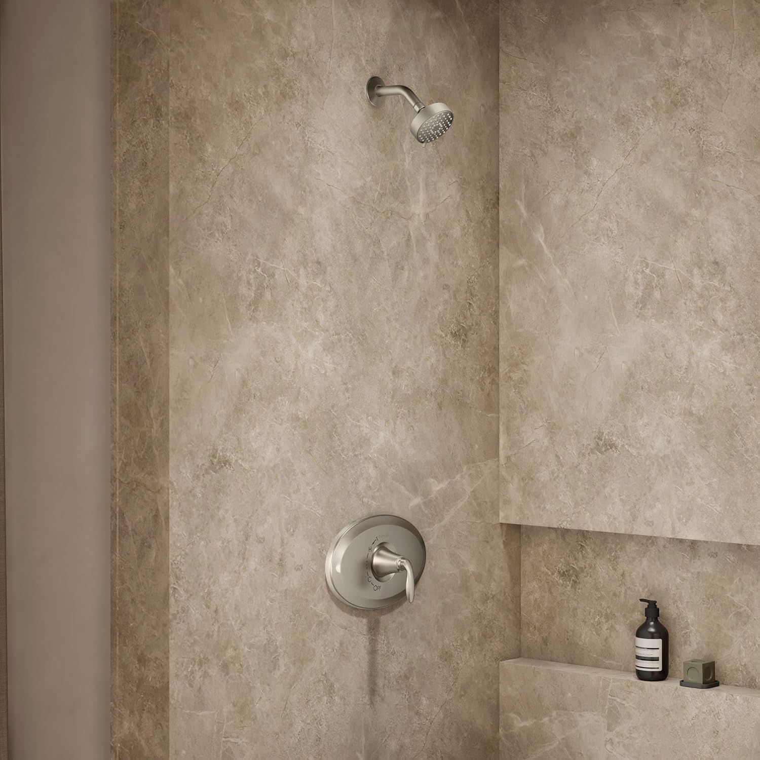 Kohler K-TS21947-4G-BN Remodel Rite-Temp Shower Trim Kit, 1.75 GPM, Vibrant Brushed Nickel