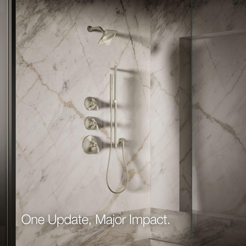 Kohler 45215-G-BN Loure® Single-function showerhead, 1.75 gpm, Vibrant Brushed Nickel