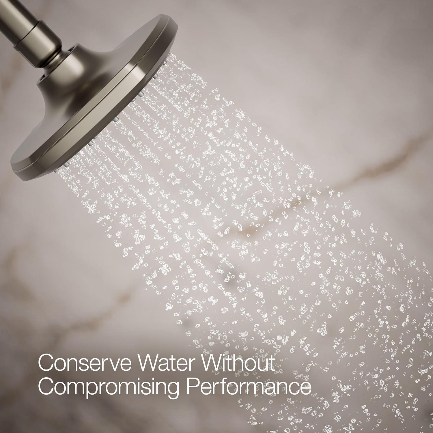 Kohler 27050-G-BN Occasion® Single-function showerhead, 1.75 gpm, Vibrant Brushed Nickel
