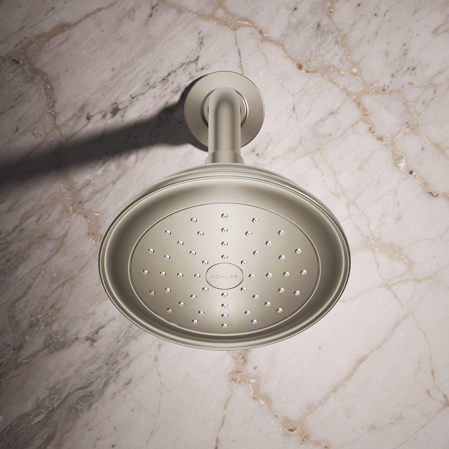 Kohler 72774-G-BN Artifacts® Single-function showerhead, 1.75 gpm, Vibrant Brushed Nickel
