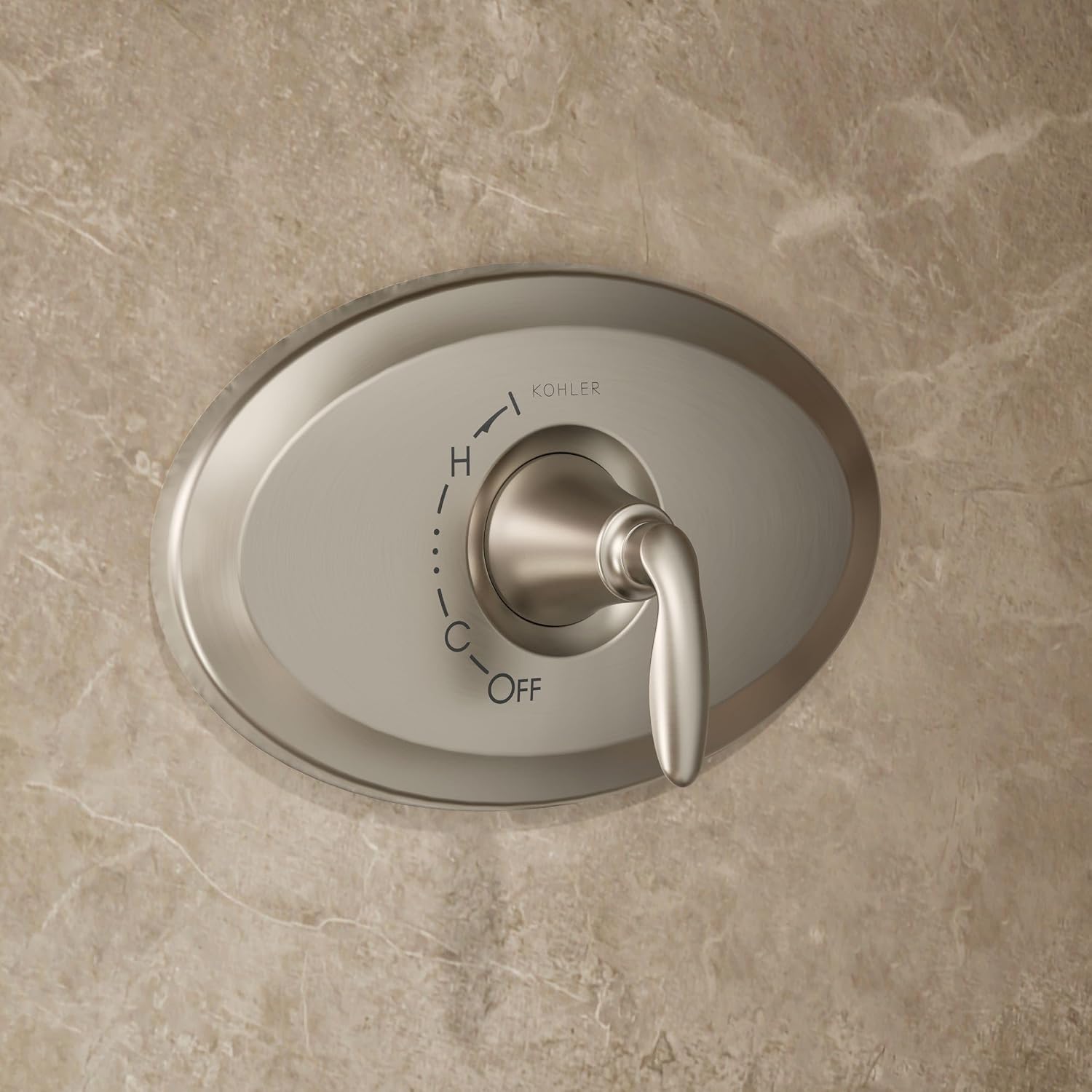 Kohler K-TS21947-4G-BN Remodel Rite-Temp Shower Trim Kit, 1.75 GPM, Vibrant Brushed Nickel
