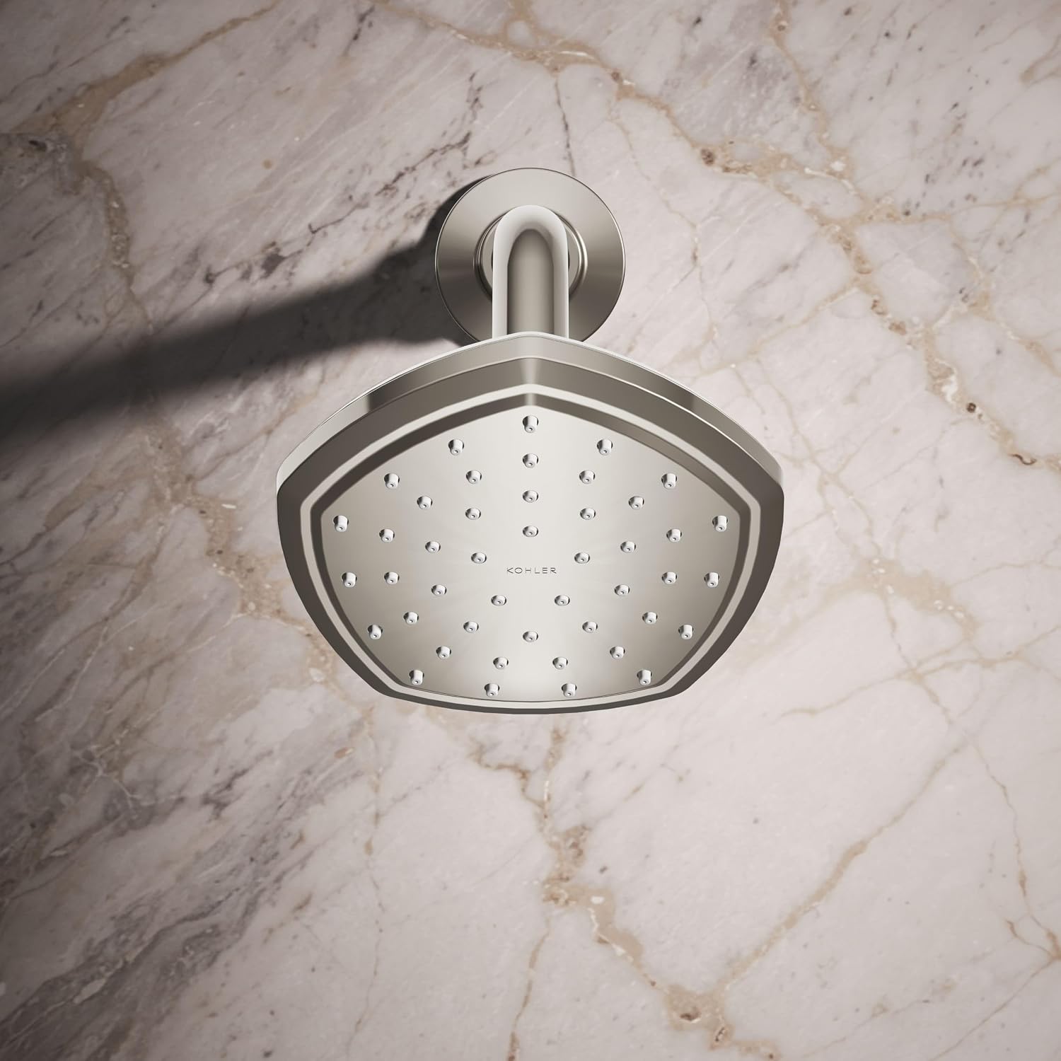 Kohler 27050-G-SN Occasion® Single-function showerhead, 1.75 gpm, Vibrant Polished Nickel