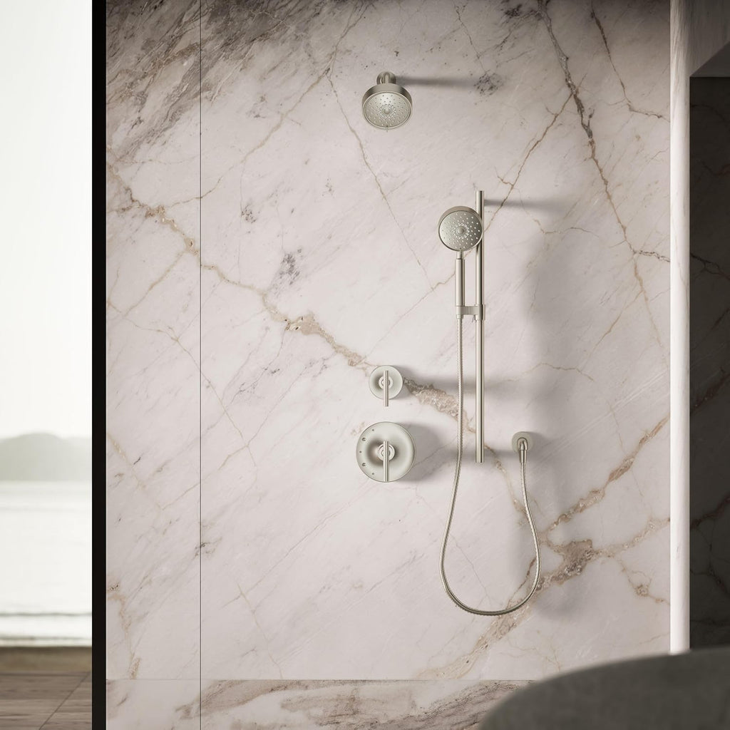 Kohler 22166-BN Purist® Four-function handshower, 2.5 gpm, Vibrant Brushed Nickel