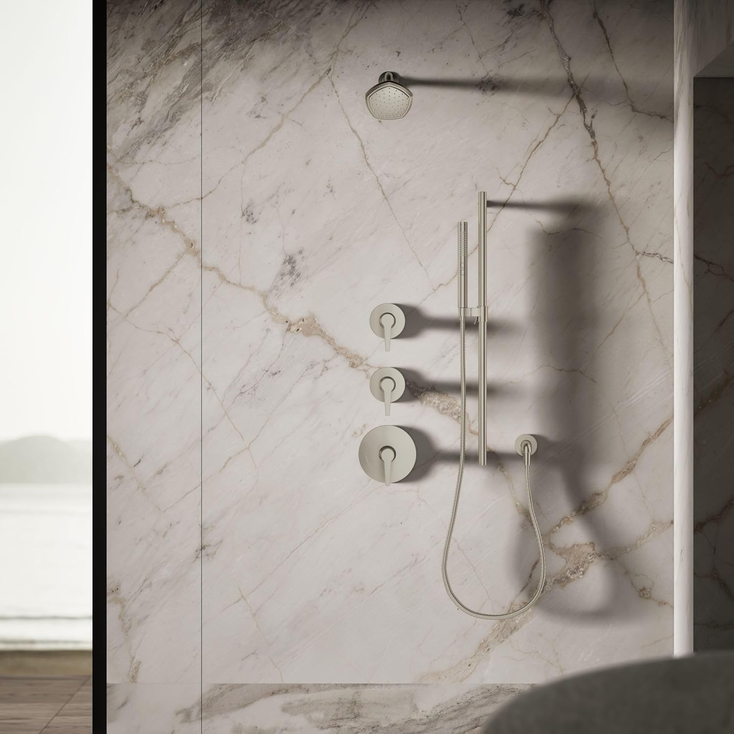 Kohler 27050-G-BN Occasion® Single-function showerhead, 1.75 gpm, Vibrant Brushed Nickel