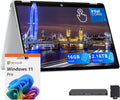 HP OmniBook 5 Flip 2-in-1 14' 2K Touchscreen Laptop, Intel 7 150U, 16GB LPDDR5, 2.16TB Storage(2TB SSD+160GB Docking Station Set), Backlit Keyboard, 5MP IR Camera, Wi-Fi 6E, Windows 11 Pro, Silver