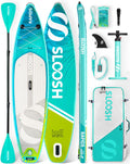 SLOOSH Inflatable Stand Up Paddle Board, 11'6' Inflatable Paddle Boards with Premium Accessories, Non-Slip EVA Deck, Ultra-Light Carry Bag Pump, Rapids SUP for Youth & Adults