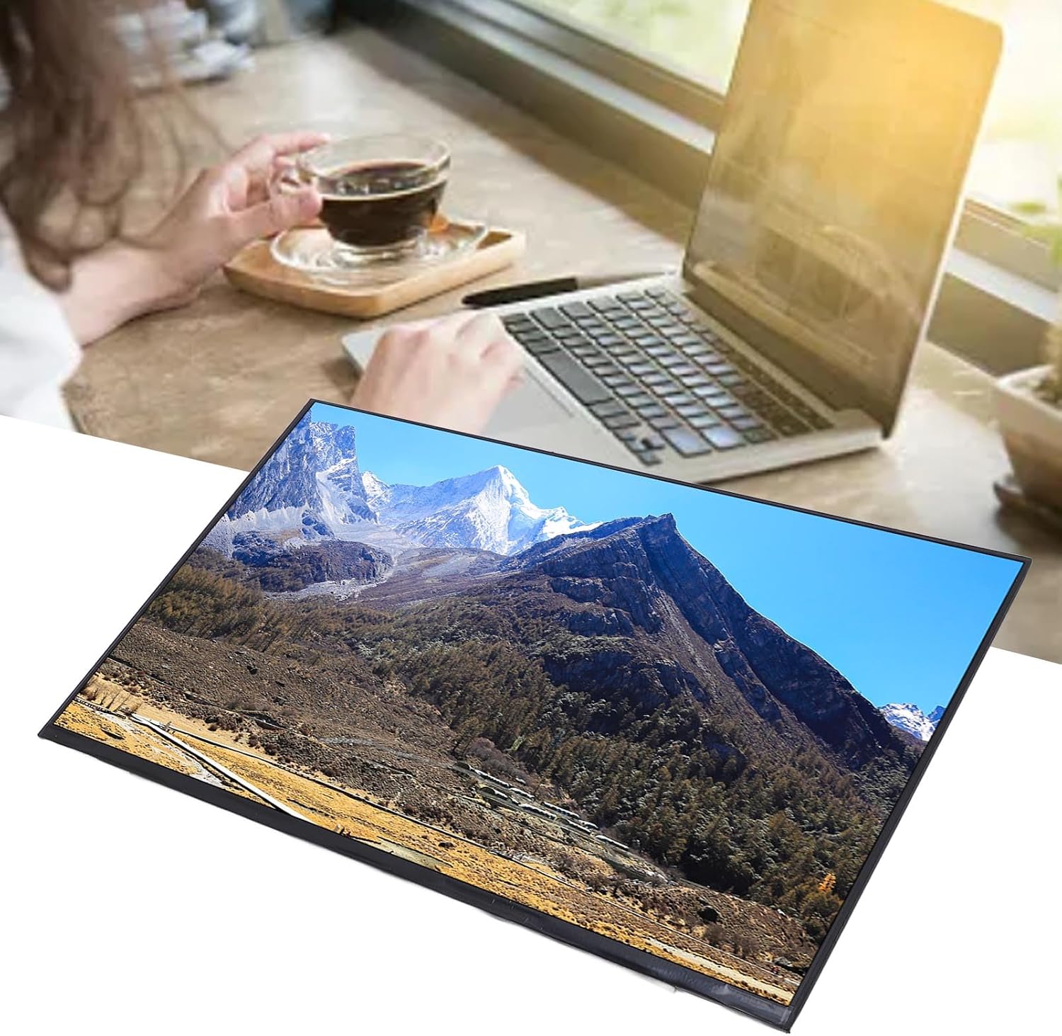 FHD 1920x1080 Laptop Display 14.0 Inch 40 Pin Connector for NV140FHM T0A Laptop Screen Display Panel with Energy Saving Technology