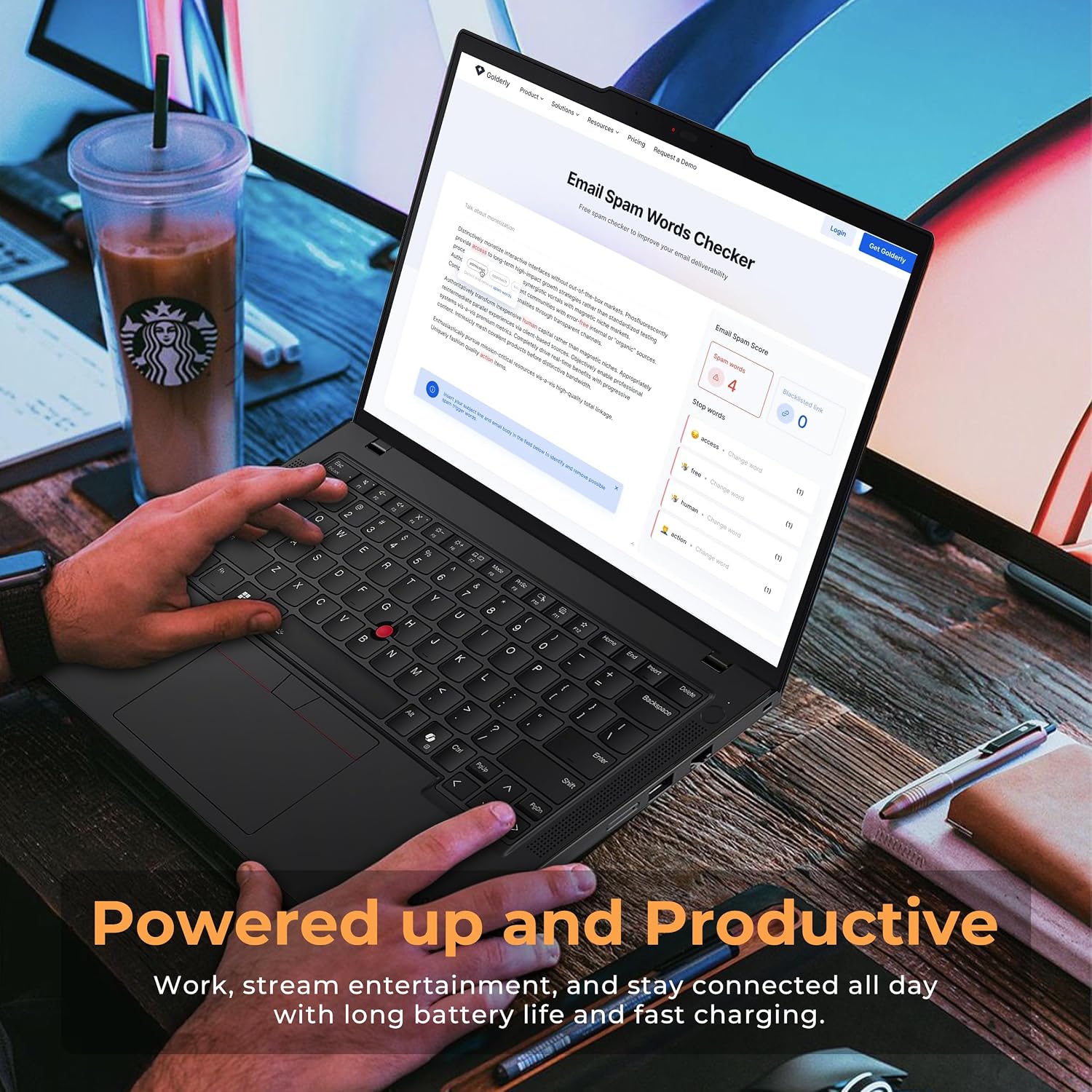 Lenovo ThinkPad T14 G5 14' WUXGA Laptop, Intel Ultra 7 165U, 32GB DDR5 RAM, 2TB Storage(1TB SSD+1TB Docking Station Set), Intel Graphics, Backlit Keyboard, Fingerprint, Wi-Fi 6E, Win 11 Pro, Black
