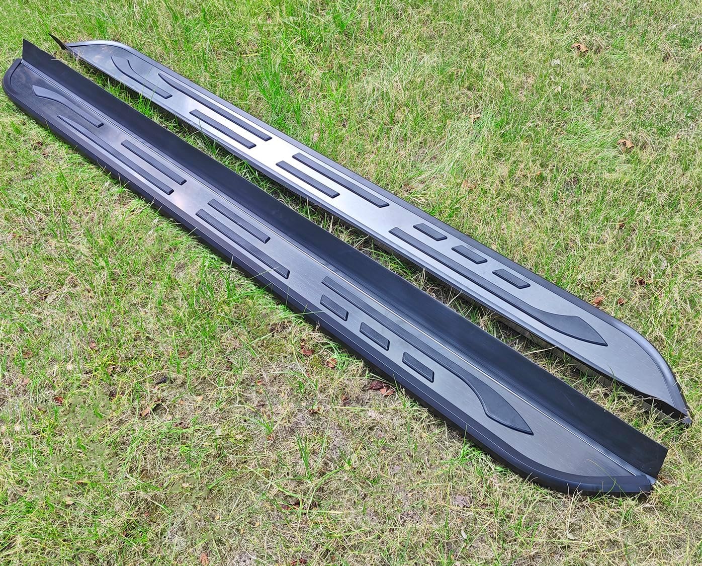 2PCS Side Step Accessories Fit for Chevy Equinox 2025 2026 Running Board Padel Step Bar Padel Aluminum Black (with Bracket) XMH