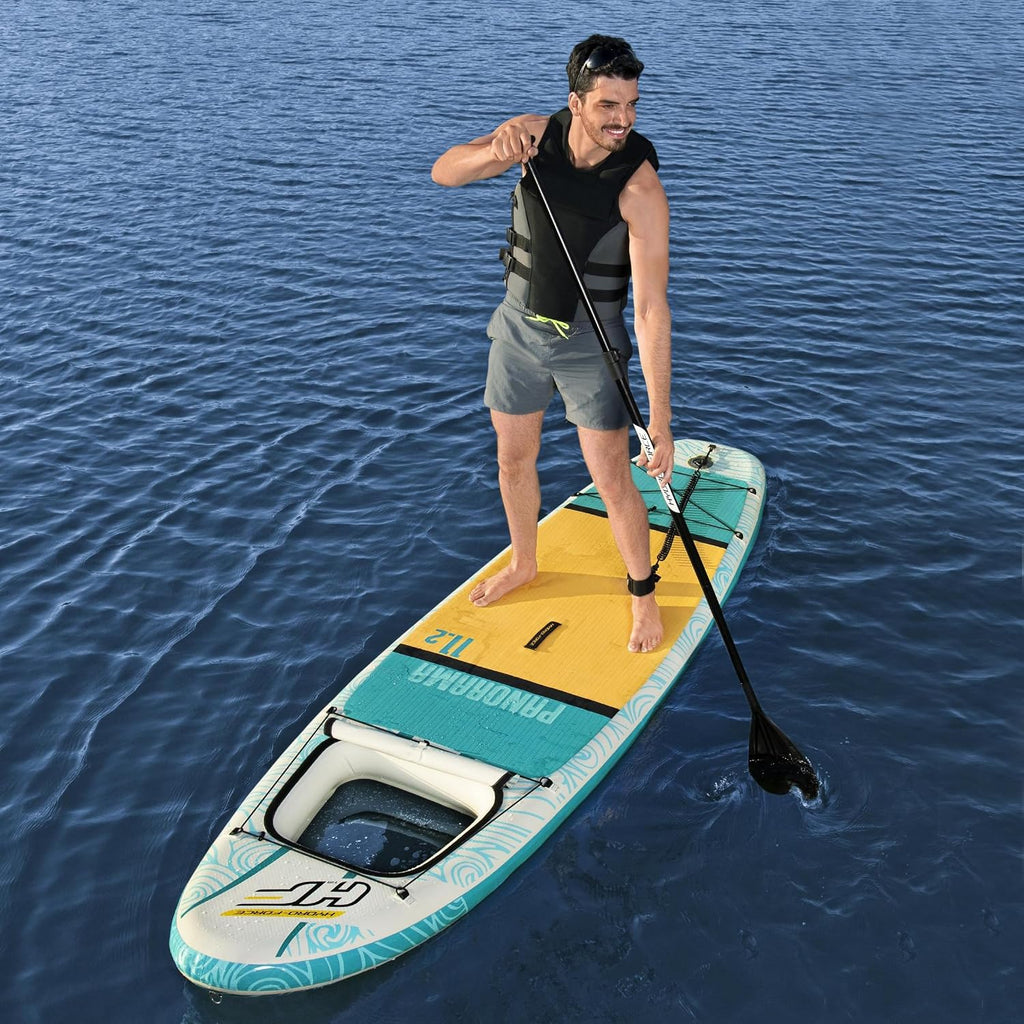 Hydro-Force SUP, Inflatable Stand Up Paddle Board, Complete Set, Multiple Styles, Sizes, 9FT, 10FT, 10'2FT, 11'2FT