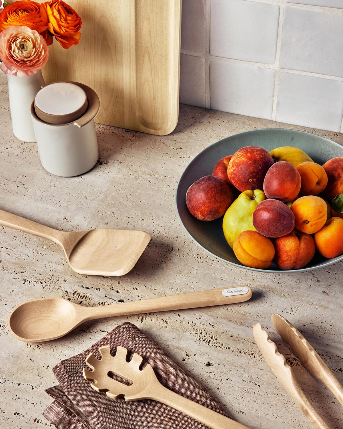 Cutting Board & Utensil Set