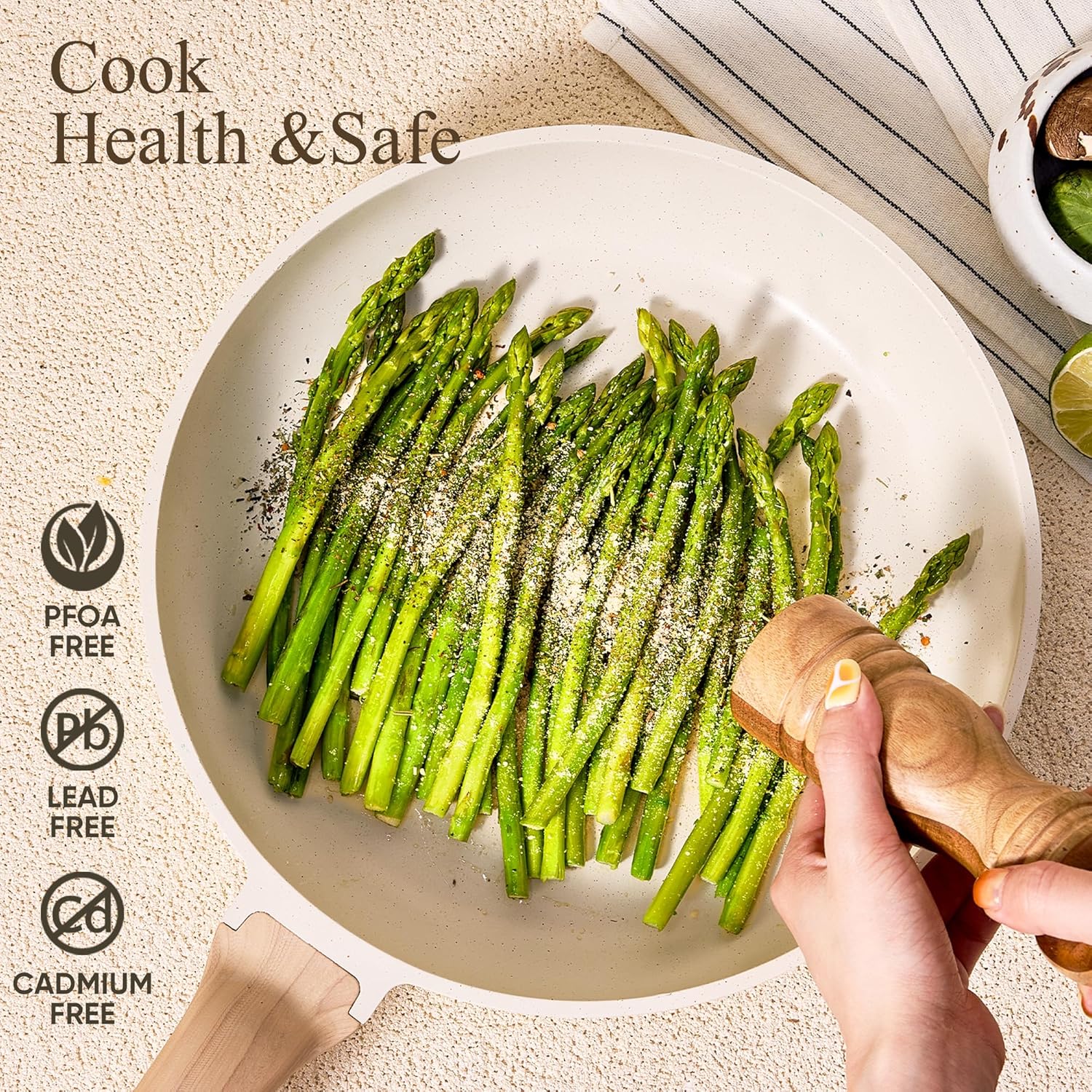 Cookware Set+Cooking Utensils+Knife Set