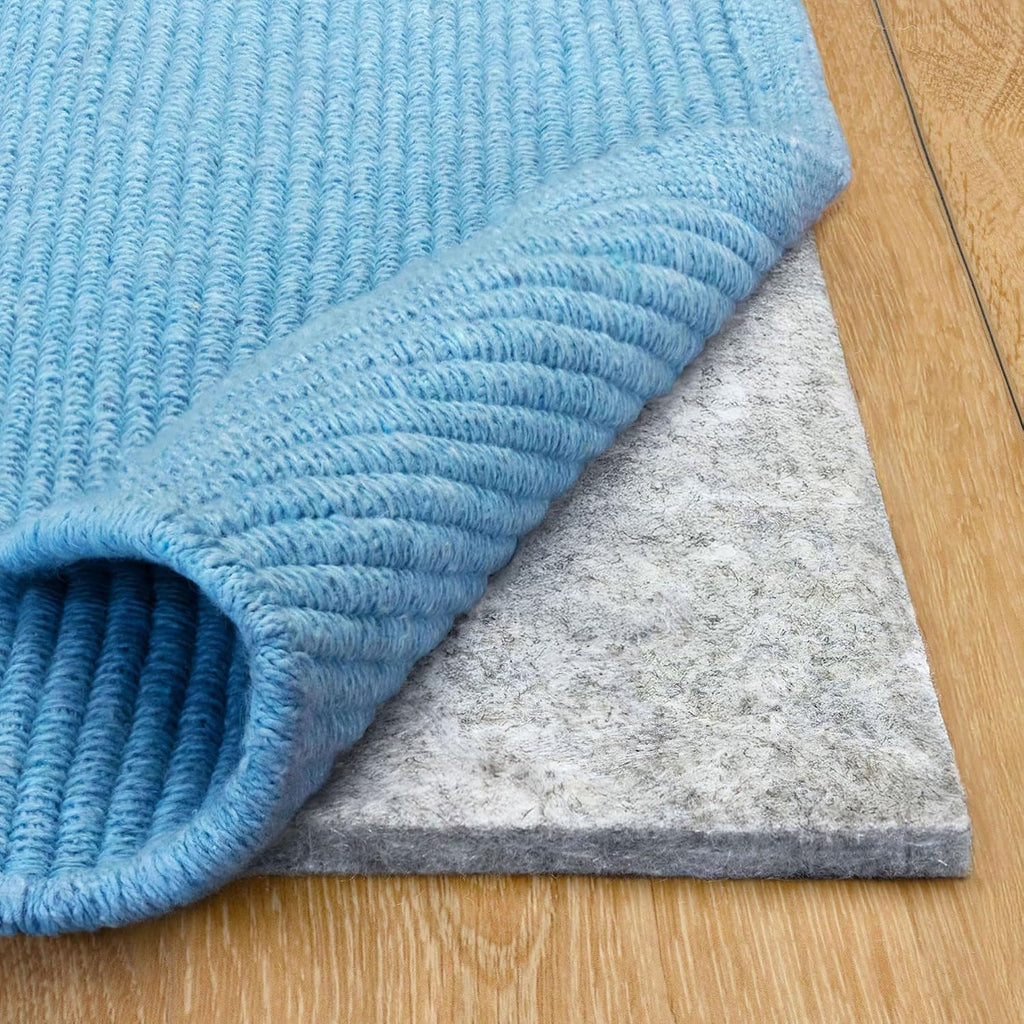 RUGPADUSA - Basics - 12'x18' - 3/8' Thick - 100% Felt - Protective Cushioning Rug Pad - Safe for All Floors and Finishes Including Hardwoods