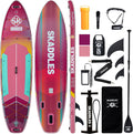 11'6 × 35' Inflatable SUP–Super Wide, Stand Up Paddle Board for Adults, Youth, Family & Pets, High Weight Capacity, Non-Slip EVA Deck, Premium Accessories