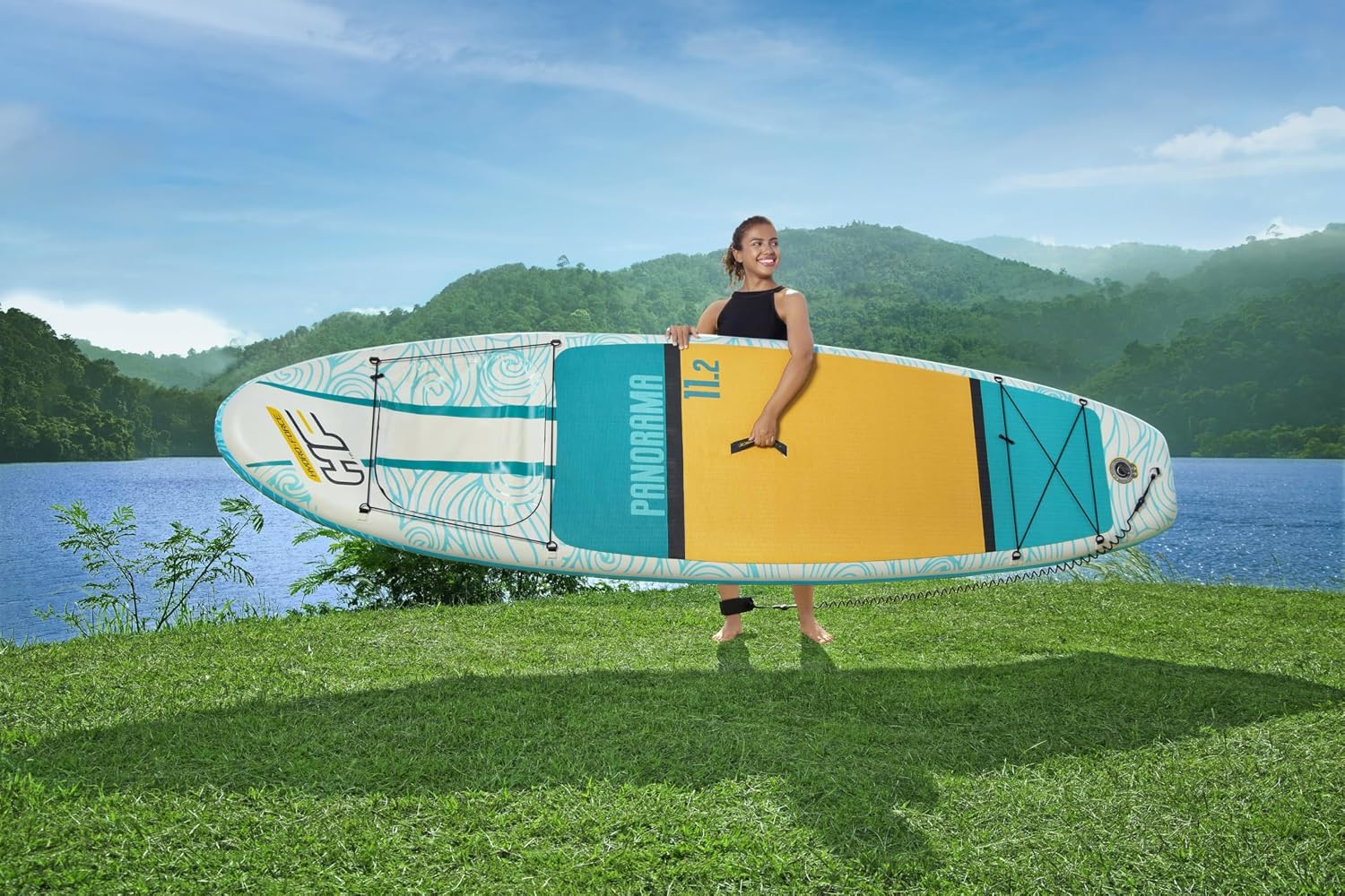Hydro-Force SUP, Inflatable Stand Up Paddle Board, Complete Set, Multiple Styles, Sizes, 9FT, 10FT, 10'2FT, 11'2FT