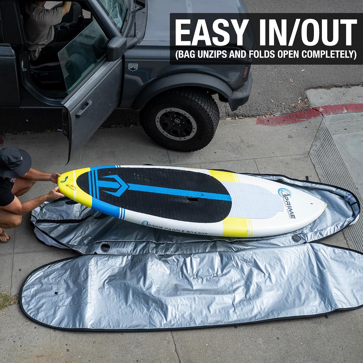 Ho Stevie! SUP Travel Bag - Best Protection for Paddle Boards - Easy Carry Shoulder Strap
