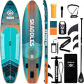 11'6 × 35' Inflatable SUP–Super Wide, Stand Up Paddle Board for Adults, Youth, Family & Pets, High Weight Capacity, Non-Slip EVA Deck, Premium Accessories
