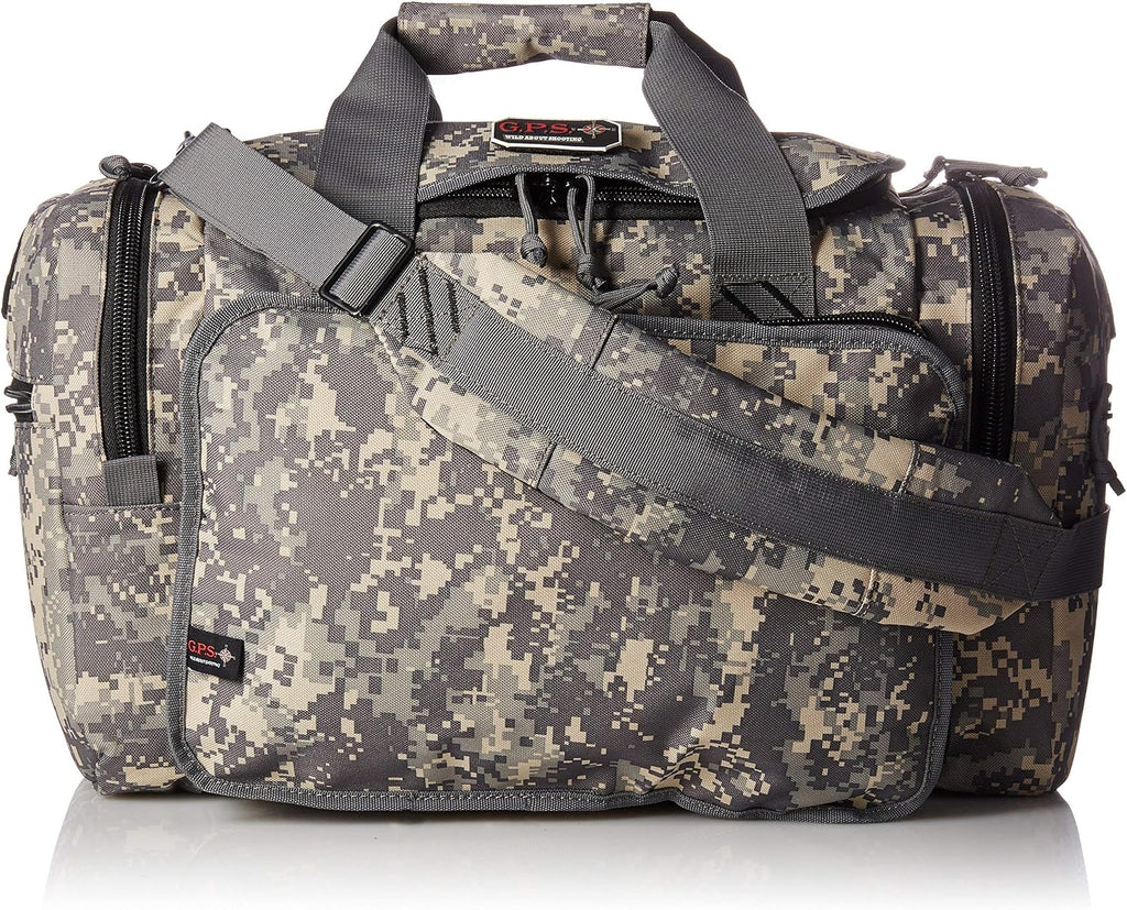 G.P.S. Large Range Bag with Lift Ports & 4 Ammo Dump Cups | Durable Secure Guns, Ammo & Shooting Accessories Storage