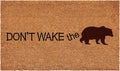 Calloway Mills 108623672 Don't Wake The Bear Doormat, 36' x 72'